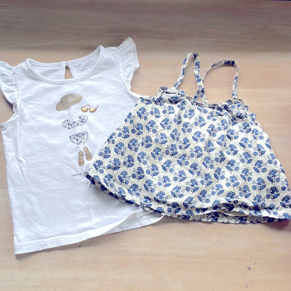 Janie and Jack Summer Top Bundle